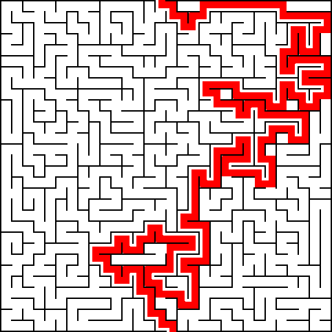 Solução do labirinto Solução do labirinto